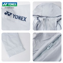 YONEX尤尼克斯2024新款男女款羽毛球服舒适运动长袖外套上衣190034BCR 290034BCR