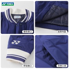 尤尼克斯YONEX羽毛球服长袖男女款190014BCR/290014BCR长袖羽毛球服