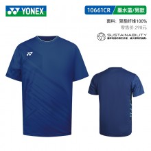YONEX尤尼克斯羽毛球服中国国家队大赛服 球迷款 透气速干短袖团购25年新款 10661CR/20877CR短袖
